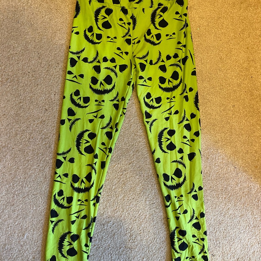 Jack Skellington Lularoe leggings